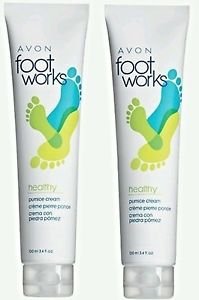 Foot Works Healthy Pumice Creams - 100ml 3.4 fl oz.(Pack of 2)