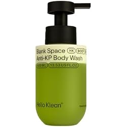 Hello Klean Blank Space Anti-KP Body Wash - Bi-Phase Cleanser Deeply Cleans & Removes Hard Water Residue - Hydrating Boost for Skin Moisture - Soothe Rough Dry & Sensitive Skin - Dermatologist Tested