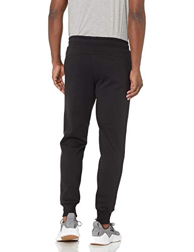 Puma Men's Essentials Fleece Sweatpants, Black/Cat, S #TOP1