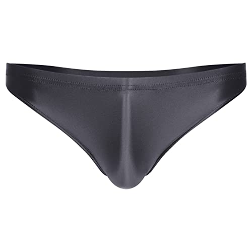 Mens Underwear Panties Shiny Micro Back Briefs Jockstrap Seamless Swim Thongs Boxer Shorts