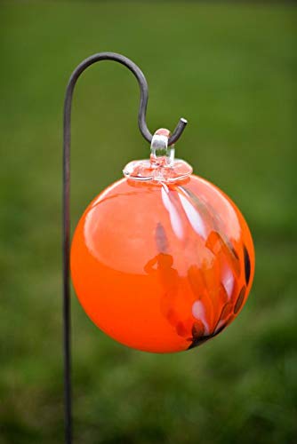 Gardecor Rosenkugel auf Metall Laternenstab - Handgemachte Garten Dekoration für Ihren Garten, Alle unsere Deko Garten Kugeln sind Winterfest Cover