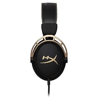 HyperX HX-HSCA-GD/NAP Cloud Alpha Or – Casque Gaming avec control audio intégré - Les Beatles, Paul McCartney, John Lennon, RIngo Starr, George Harrison HyperX HX-HSCA-GD/NAP Cloud Alpha Or - Casque Gaming avec control audio intégré – Image 4