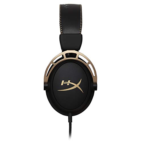 HyperX HX-HSCA-GD/NAP Cloud Alpha Or – Casque Gaming avec control audio intégré - Les Beatles, Paul McCartney, John Lennon, RIngo Starr, George Harrison HyperX HX-HSCA-GD/NAP Cloud Alpha Or - Casque Gaming avec control audio intégré – Image 5
