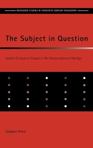 Buy Subject in Question: Satre's Critique of Husserl in the Transcend — BookShops.in