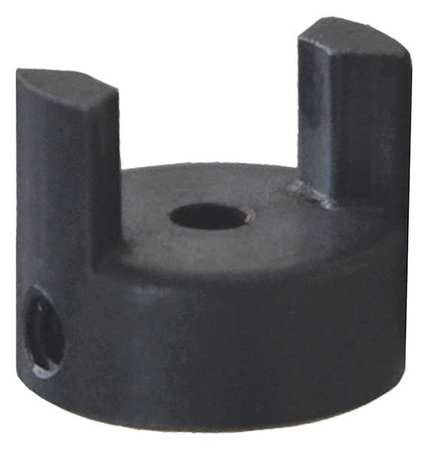 Jaw Coupling Hub, L050, Sintered Iron, 1/2