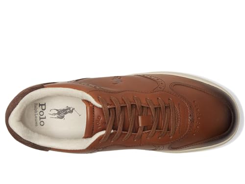 Polo Ralph Lauren, Men, Master Court Brogue, Tan, 11.5, Medium2