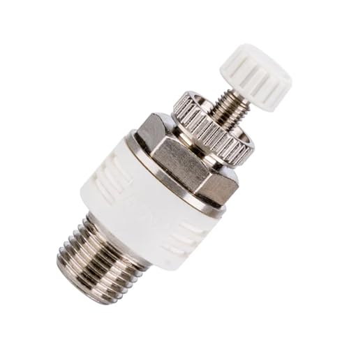 Silencieux pneumatique ASN2-03 en laiton fritté avec vis de réglage de précision