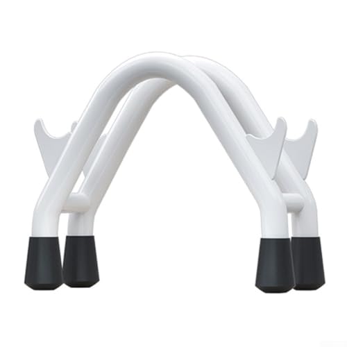 Soporte para mancuernas de acero que ahorra espacio, con una base antideslizante segura para mayor seguridad (sin almohadilla de goma)