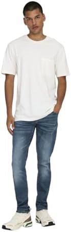 Only & Sons Slim fit Jeans Onsloom Low Rise Slim Tapered Fit Jean...