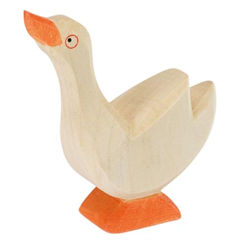 Preisvergleich Produktbild Ostheimer Gans Kopf hoch H. 8 cm Ostheimer 13312