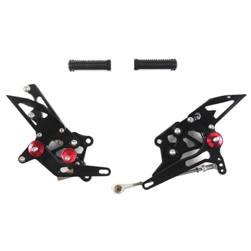 Repose-pieds réglables pilote pour R3 R25 en aluminium usiné haute performance