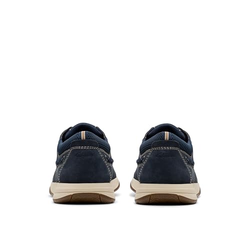 Clarks Para Hombre. 26176972 NáUticos De Piel Sailview Lace (44), Plano, Cordones, Casual - 6