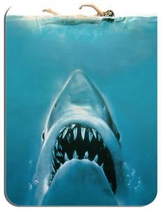Jaws Mouse Mat Movie Poster Film Novelty Mouse pad