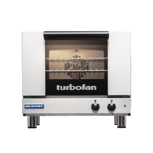 Moffat Countertop Electric Convection Oven 21-3/4" Half Size Pan Capacity