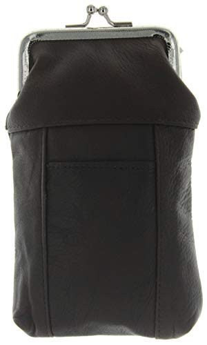 Womens Leather Cigarette Case & Lighter Holder