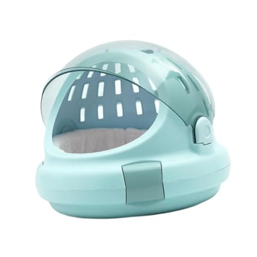 Leefasy Pet Travel Carrier Pet Carrier Puppy Crate with Handle Pet Kennel Small Dog Carrier Hard Sided Cat Carrier for Cats Small Dog, Green