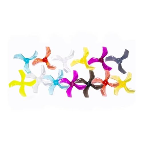 Hélice 1635 40mm tri-pale en polycarbonate pour micro drone de course