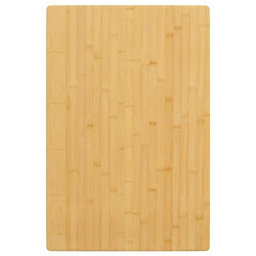 vidaXL Tablero de Mesa de bambú 60x100x2,5 cm