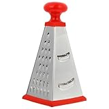 POPETPOP Rallador Multifuncional de Acero Inoxidable Caras Cortador de Verduras Portátil y Ligero para Trocear Rallar y Hacer Espaguetis de Calabacín Cocina