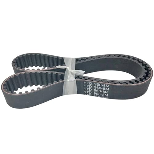 Courroies HTD8M boucle fermée 10mm en caoutchouc robuste抗磨损