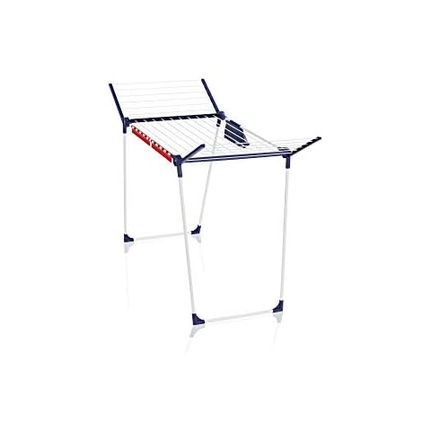 Leifheit Standtrockner Pegasus 180 Solid Plus mit stabilem Stand, Wäscheständer für lange Wäsche, Flügelwäschetrockner für platzsparende Aufbewahrung Cover