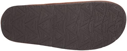Staheekum Men's Log Cabin Scuff Slipper, Wheat, 12 | Image 3