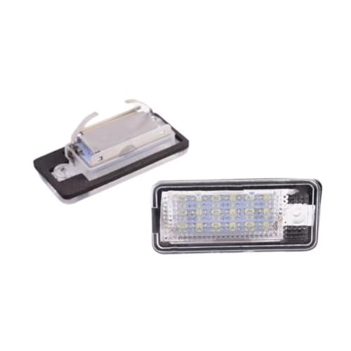 Luz de matrícula para A6 C6 2009-2011 pack de 2 piezas traseras para recambio original 3
