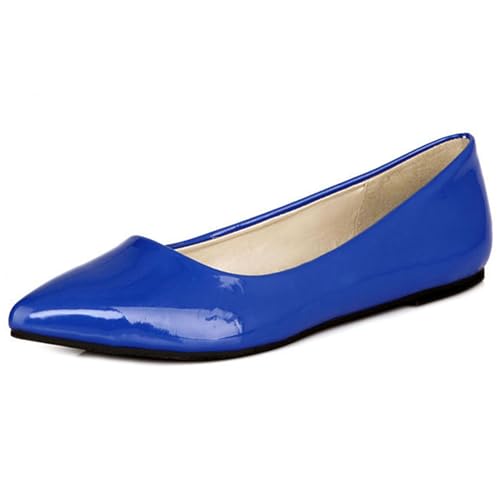 Zapatos Dolly planos evitan el cansancio gracias a su punta fina y base cómoda