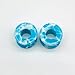 Uni Craft Body Piercing Jewelry Pair of Naga Style Larimar Crystal Handmade Naga Body Piercing Gauges Plugs Ear Tunnels Size 6g (4mm) to 40mm Customized Size & Wholesale Also Available (15/16” (24mm))