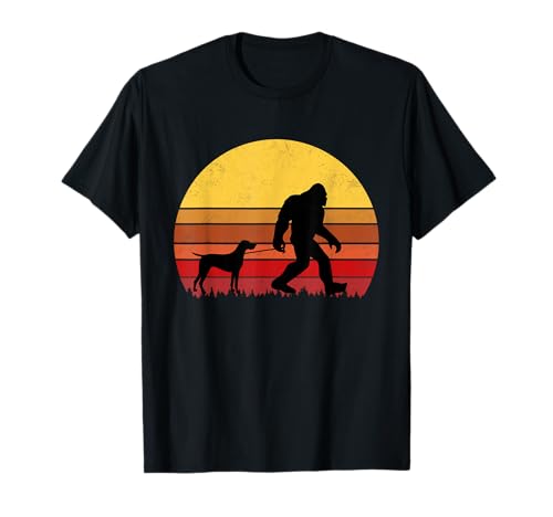 German Shorthaired Pointer Funny Retro Dog Design T-Shirt