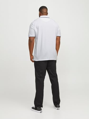 Jack & Jones Jjepaulos Polo SS Plus T Shirt pour Homme 7XL Grande Taille - vue 4