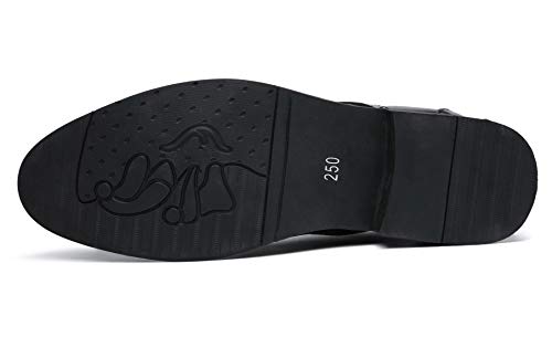 Dress Shoes for Men Fashion Mens Oxford Leather Lace up Classic Modern Business Formal Wedding Shoes4