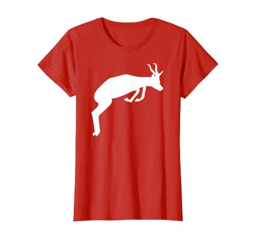 Springbok T-Shirt, Women, Red, Small