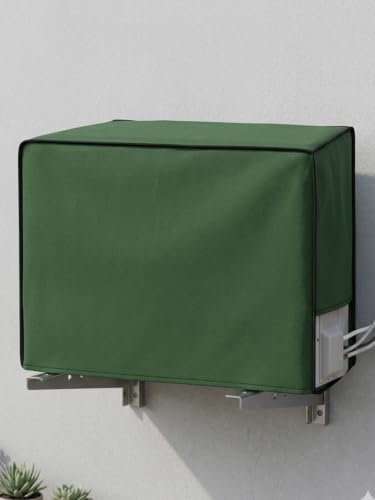 Image of AC Cover Outdoor Unit for 1.5 ton Military Green Color, AC Cover Dimensions - Outdoor Unit DxWxH in CM 36x89x71
