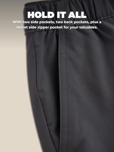 Image of Chubbies Everywear Men's Shorts - Mens Shorts Casual 6in Inseam, Elastic Waist, Water-Resistant, Zipper Pocket