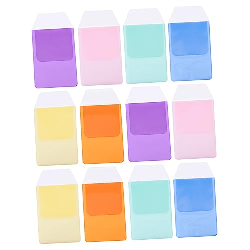 KICHOUSE 12 Piezas estuche medico bolsos de la pluma de los doctores bolsas de almacenamiento de pluma bolígrafo médico bolsas de pluma casos de lápiz de polivinilo