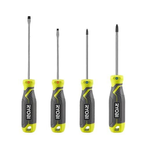 Ryobi RHSDS4PC Screwdriver Set (4 Pieces)