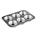 Nordic Ware 42990 Naturals Ovenware Compact Muffin Pan, Silver