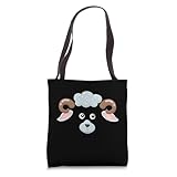 Goat Costume Halloween Sheep Face Carnival Costume Tote Bag