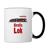 Spreadshirt Märklin Große Dampflok Partner Outfit Tasse zweifarbig