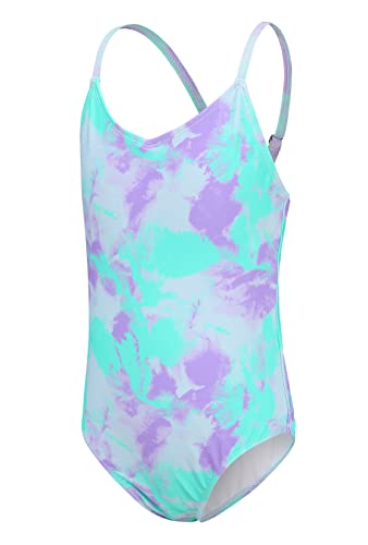 Girls One Piece Swimsuits Unicorn Ruffle Bathing Adjustable Strap Swimwear 2-14 Years