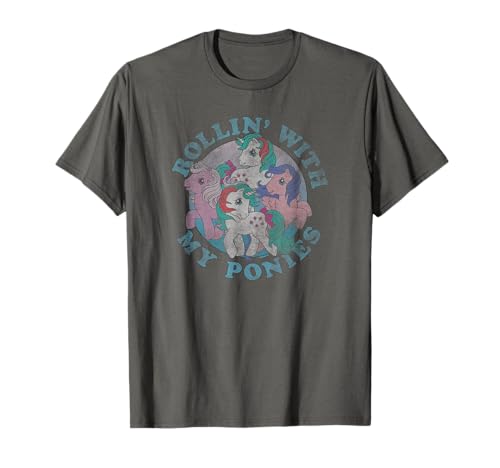 T-shirt My Little Pony Retro Classic Group en coton imprimé vintage