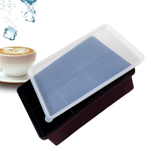 Moule À Glace Whisky - Moule À Blocs De Glace À Démoulage Facile | Récipient Pour Faire Des Glaçons Au Congélateur - Pour Whisky Cocktail Vin Fête Maison