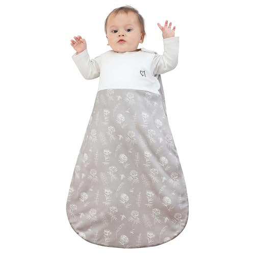 Image of PuppyNap Sleep Sack 6-12 Months, 1.5 Tog Wearable Blanket Baby fits Newborns and Infants, Toddler Sleep Sack with 2-Way Zipper