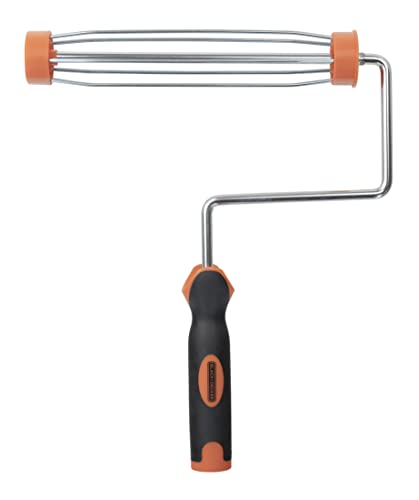 Black+Decker 9-Inch Paint Roller Frame, Sturdy Aluminum Handle, Compatible with Extension Poles