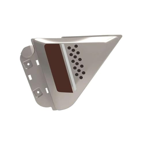 Couvercle coque batterie Kiden KD150-V plaque latérale moto grise