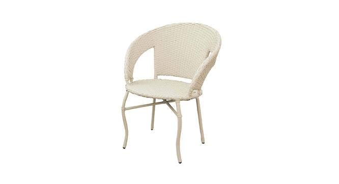Image of India Beautiful Outdoor Garden Furniture Set for Coffee Table, Balcony Furniture, Office Furniture Patio Seating Set Standard, (4 Chair 1 Table) (Off White)
