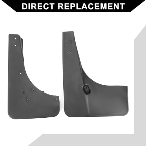 Image of Mud Flap Splash Guard with Mount Accessories for BMW X5 Sport Utility E70 Series 2008-2013 / Front & Rear Side Mud Guards /Durable / 1 Set