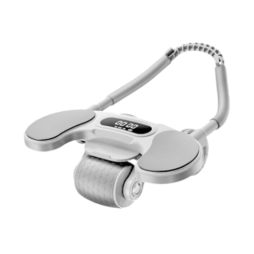 F Fityle Ejecutora abdominal de rueda abdominal portátil para hombres Mujeres antideslizantes para el ejercicio de ejercicios de entrenamiento de gimnasia en