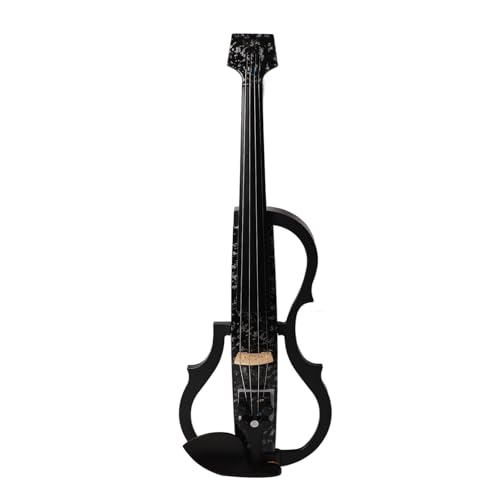 Multifunzione: questo violino elettrico è multifunzionale, può essere collegato a un amplificatore e un accompagnamento MP3, dotato di pickup DV 10B, toni bassi, medi e alti regolabili, può catturare suoni sensibili e sottili.